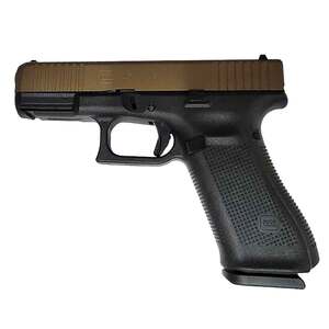 Glock 45 9mm Luger 4.02in Burnt Bronze Cerakote Pistol - 17+1 Rounds