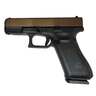 Glock 45 9mm Luger 4.02in Burnt Bronze Cerakote Pistol - 17+1 Rounds - Brown