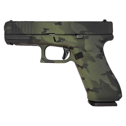 Glock 45 9mm Luger 4in Multicam Cerakote Pistol - 17+1 Rounds - Camo Compact image