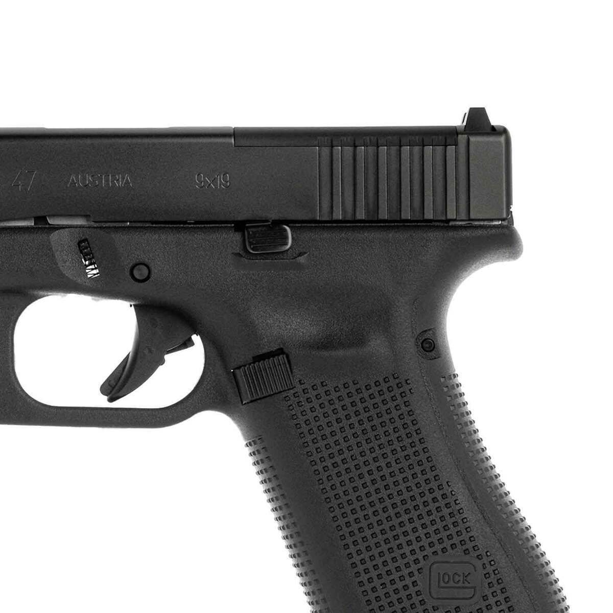 Glock 47 G5 MOS 9mm Luger 4.49in Black Pistol - 17+1 Rounds - Black Glock 47 G5 MOS 9mm Luger 4.49in Black Pistol - 17+1 Rounds - Black