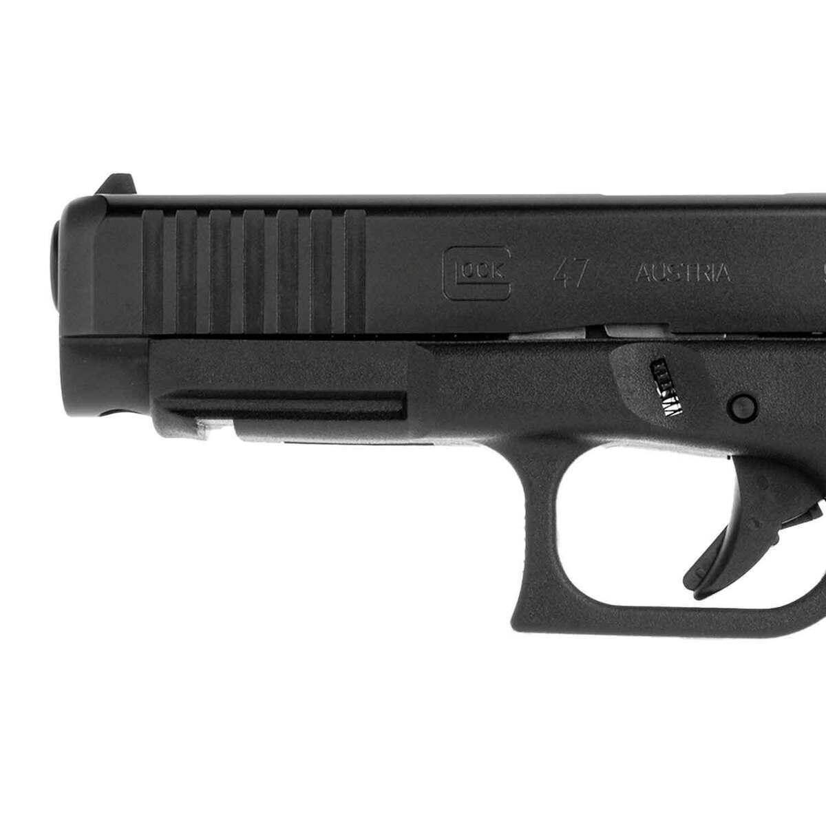 Glock 47 G5 MOS 9mm Luger 4.49in Black Pistol - 17+1 Rounds - Black Glock 47 G5 MOS 9mm Luger 4.49in Black Pistol - 17+1 Rounds - Black