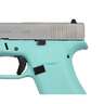 Glock 48 9mm Luger 4.2in Gray/Robin's Egg Blue Pistol - 10+1 Rounds - Blue