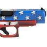 Glock 48 M.O.S 9mm Luger 4.17in Red, White & Blue Battleworn Flag Pistol - 10+1 Rounds - Camo