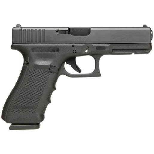 Glock 17 Gen 4 MOS 9mm Luger 4.49in Black Pistol - 17+1 Rounds - Black Fullsize image
