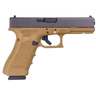 Glock 17 G4 9mm Luger 4.49in FDE/Black Pistol - 10+1 Rounds