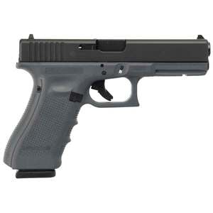 Glock 17 Gen4 9mm Luger 4.49in Gray/Black Pistol - 17+1 Rounds