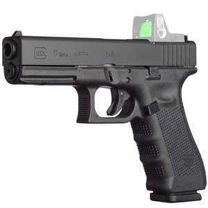 Glock 17 G4 MOS 9mm Luger 4.49in Black Pistol - 10+1 Rounds