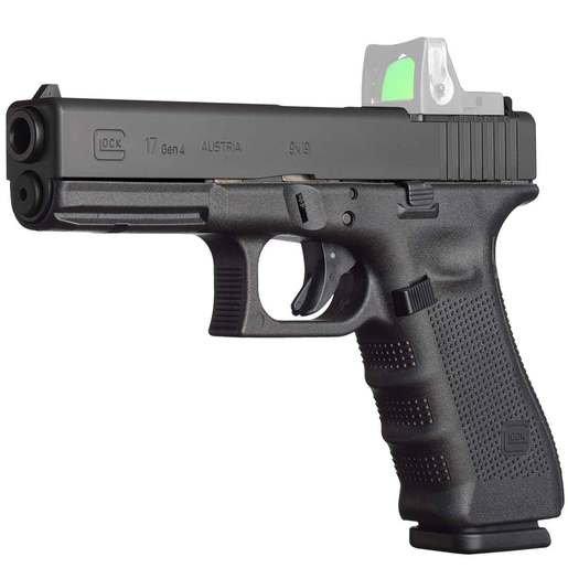 Glock 17 Gen4 MOS 9mm Luger 4.49in Black Pistol - 10+1 Rounds - Fullsize image