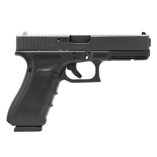 Glock 17 Gen4 Night Sights 9mm Luger 4.49in Black Pistol - 10+1 Rounds - Fullsize image