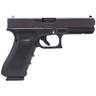 Glock 17 G4 White Dot Sights 9mm Luger 4.49in Black Pistol - 10+1 Rounds - Black