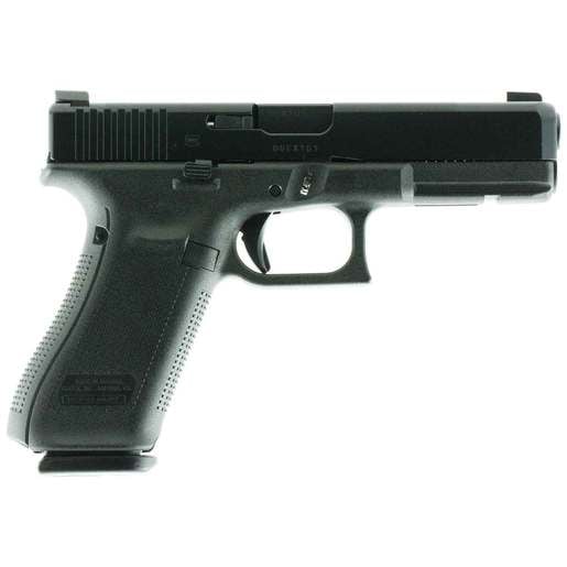 Glock 17 Gen5 AmeriGlo Sights 9mm Luger 4.49in Black nDLC Pistol - 17+1 Rounds - Fullsize image
