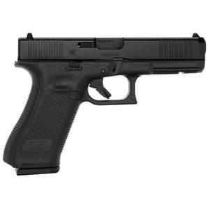 Glock 17 Gen5 Front Serrations Ameriglo 9mm Luger 4.5in Black Pistol - 10+1 Rounds