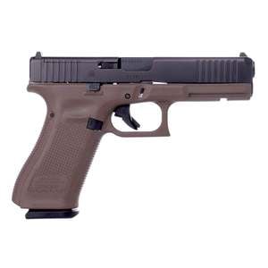 Glock 17 G5 MOS 9mm Luger 4.49in FDE Pistol - 10+1 Rounds