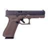 Glock 17 G5 MOS 9mm Luger 4.49in FDE Pistol - 17+1 Rounds - Brown