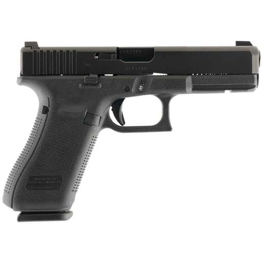 GLOCK 17 Gen5 Night Sights 9mm Luger 4.49in Black Ndlc Pistol - 10+1 Rounds - Fullsize