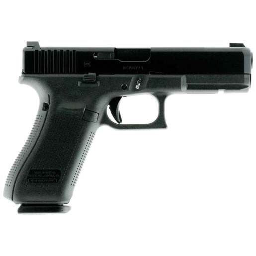 Glock 17 Gen5 Night Sights 9mm Luger 4.49in Black nDLC Pistol - 17+1 Rounds - Fullsize image