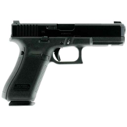 GLOCK 17 Gen5 Night Sights 9mm Luger 4.49in Black Ndlc Pistol - 17+1 Rounds - Fullsize