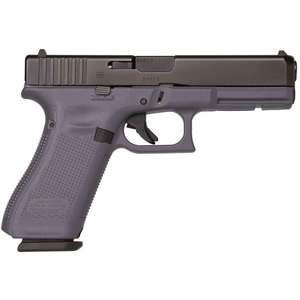Glock 17 Gen5 Rail 9mm Luger 4.49in Gray Pistol - 17+1 Rounds
