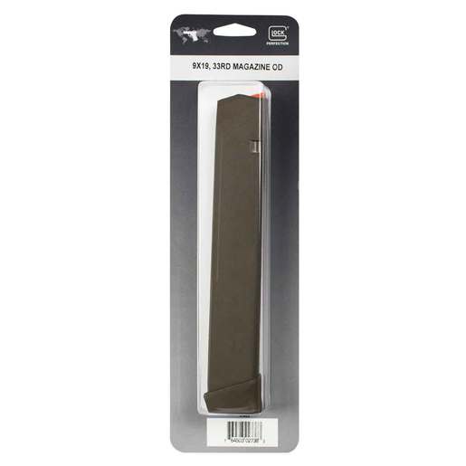 Glock G17/19 OD Green 9mm Luger Handgun Magazine – 33 Rounds