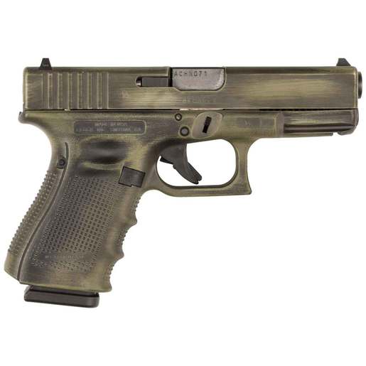 Glock 19 9mm Luger 4.02in Battleworn Cerakote Pistol - 15+1 Rounds - Compact image