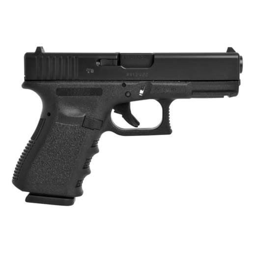 Glock 19 9mm Luger 4.02in Black Nitride Pistol - 10+1 Rounds - Compact image