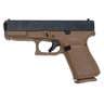Glock 19 G5 9mm Luger 4.02in Black/FDE Pistol - 10+1 Rounds - Brown