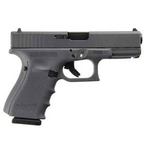 Glock 19 G4 9mm Luger 4.02in Gray Cerakote Pistol - 15+1 Rounds