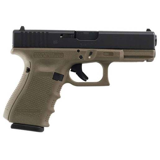 Glock 19 Gen4 9mm Luger 4.02in OD Green/Black Pistol - 15+1 Rounds - Compact image