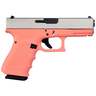 Glock 19 G4 Coral 9mm Luger 4.02in Shimmering Aluminum Pistol - 15+1 Rounds