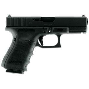 Glock 19 Gen4 MOS 9mm Luger 4.02in Black Nitride Pistol - 10+1 Rounds