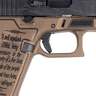 Glock 19 G5 2nd Amendment 9mm Luger 4in Burnt Bronze Pistol - 15+1 Rounds - Brown