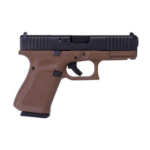 Glock 19 Gen5 MOS 9mm Luger 4.02in FDE Pistol - 15+1 Rounds - Brown Compact image