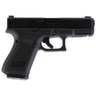 Glock 19 G5 Night Sights 9mm Luger 4.02in Black nDLC Pistol - 10+1 Rounds - Black