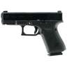 Glock 19 G5 Night Sights 9mm Luger 4.02in Black nDLC Pistol - 15+1 Rounds - Black