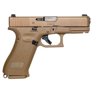 Glock 19X Crossover 9mm Luger 402in Coyote nPVD Pistol  101 Rounds