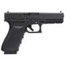 Glock 20 G4 10mm Auto 4.61in Black Nitrite Pistol - 15+1 Rounds - Black