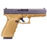 Glock 20 G4 10mm Auto 4.61in FDE Pistol - 10+1 Rounds - Tan