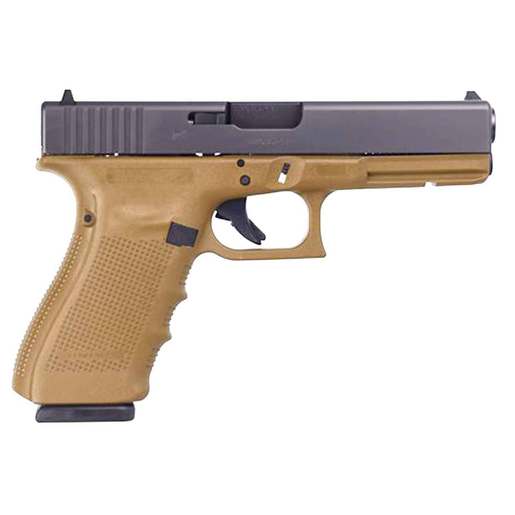 Glock 20 Gen4 10mm Auto 4.61in FDE Pistol - 15+1 Rounds - Brown Fullsize image