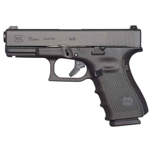 Glock 22 Gen4 40 S&W 4.49in Black Pistol - 15+1 Rounds - Black Compact image