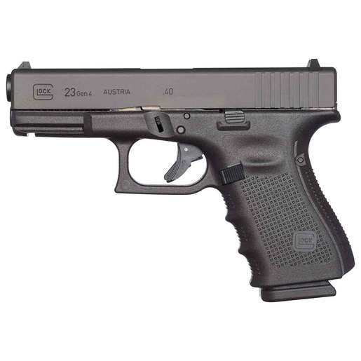 Glock 23 Gen4 40 S&W 4.01in Black Pistol - 13+1 Rounds - Black Compact image