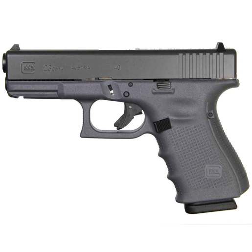 Glock 23 Gen4 40 S&W 4.02in Gray/Black Pistol - 13+1 Rounds - Gray Compact image