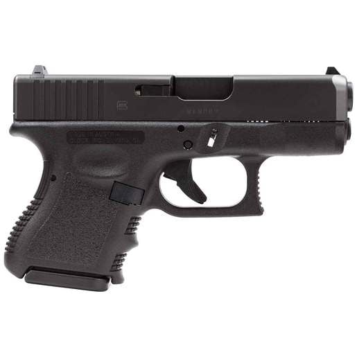 Glock 26 Gen3 9mm Luger 3.42in Black Nitride Pistol - 10+1 Rounds - Black Subcompact image