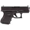 Glock 26 Gen3 9mm Luger 3.42in Black Nitride Pistol - 10+1 Rounds - Black