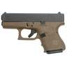 Glock 26 9mm Luger 3.43in FDE/Black Pistol - 10+1 Rounds