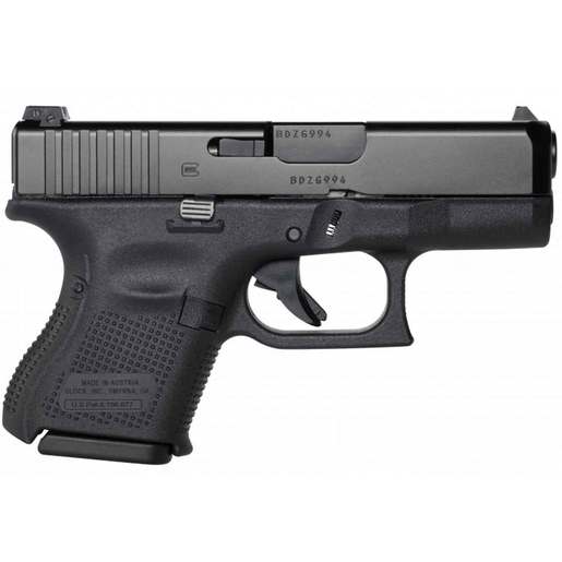 Glock 26 GEN 5 9mm Luger 3.4in Black Pistol - 10+1 Rounds - Black Subcompact image