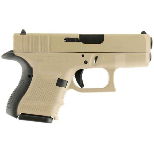 Glock 26 Gen4 9mm Luger 3.43in Desert Tan Cerakote Pistol - 10+1 Rounds - Subcompact image