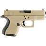 Glock 26 G4 9mm Luger 3.43in Desert Tan Cerakote Pistol - 10+1 Rounds