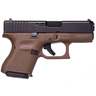 Glock 26 G5 9mm Luger 3.46in FDE Pistol - 10+1 Rounds - Brown