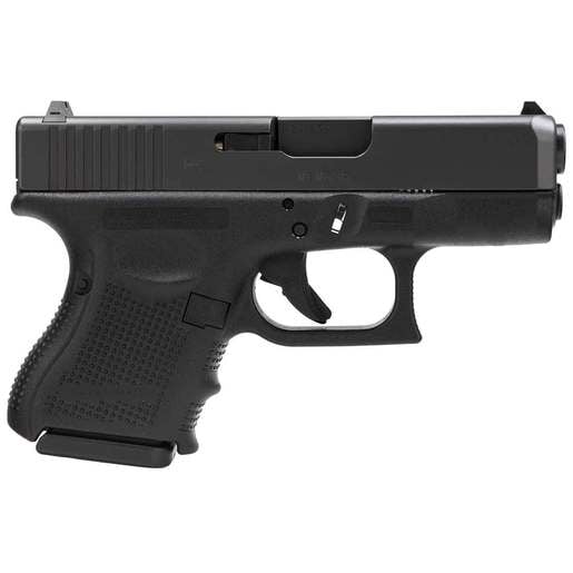Glock 27 Gen4 40 S&W 3.43in Black Pistol - 9+1 Rounds - Black Subcompact image