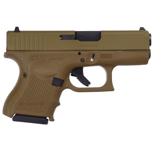 Glock 27 Gen4 40 S&W 3in FDE Handgun - 9+1 Rounds - Subcompact image